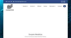 Desktop Screenshot of canafem.org.mx